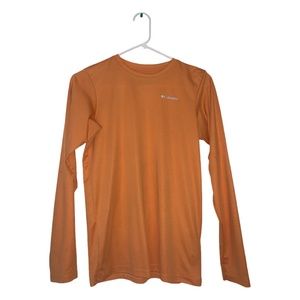 Long Sleeve Orange Columbia Shirt